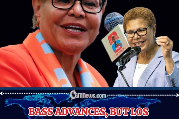 KAREN BASS ADVANCES, BUT VOTER DISCONTENT SHADOWS LOS ANGELES RUNOFF