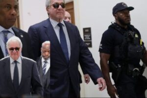 CHAIRROOM EXIT DRAMA: LEON BLACK WALKOUT SHAKES EPSTEIN HEARING AS NDA QUESTIONS IGNITE POLITICAL FIRESTORM”