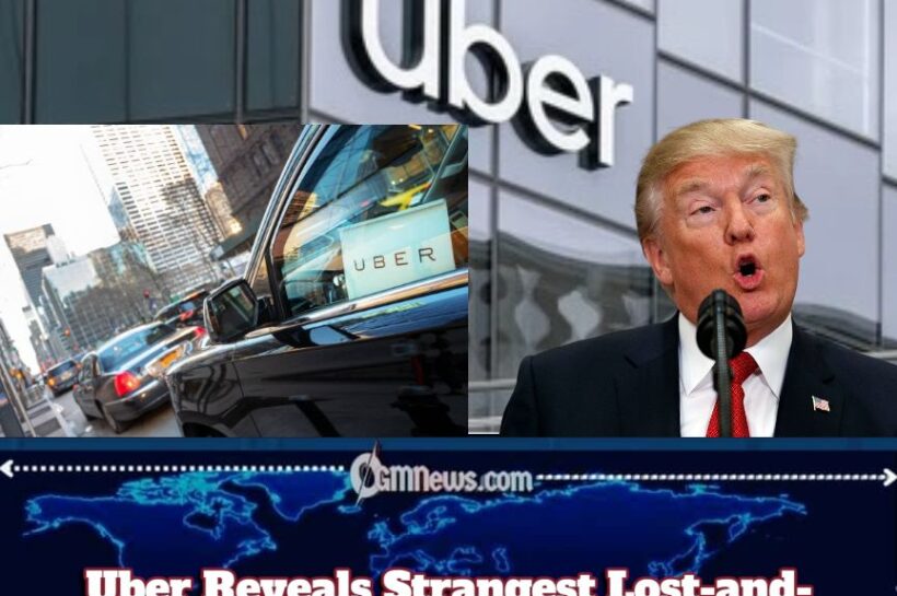 Lost-and-Found Chaos: Uber Exposes the Bizarre Items Passengers Somehow Forgot—and the Internet Has Questions