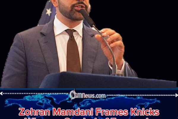 NYC Mayor Zohran Mamdani Turns Knicks Celebration Into a Political Message