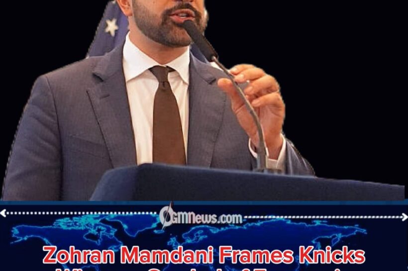 NYC Mayor Zohran Mamdani Turns Knicks Celebration Into a Political Message