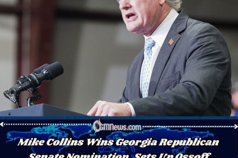 Republican Mike Collins Secures Nomination in Crucial Georgia Senate Race