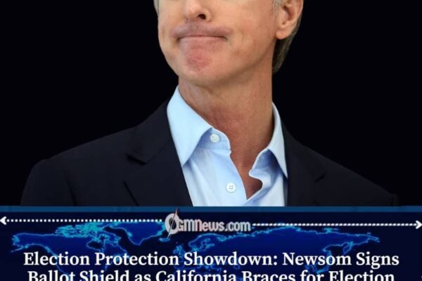Newsom Signs New Election Protection Law Ahead of California Midterms