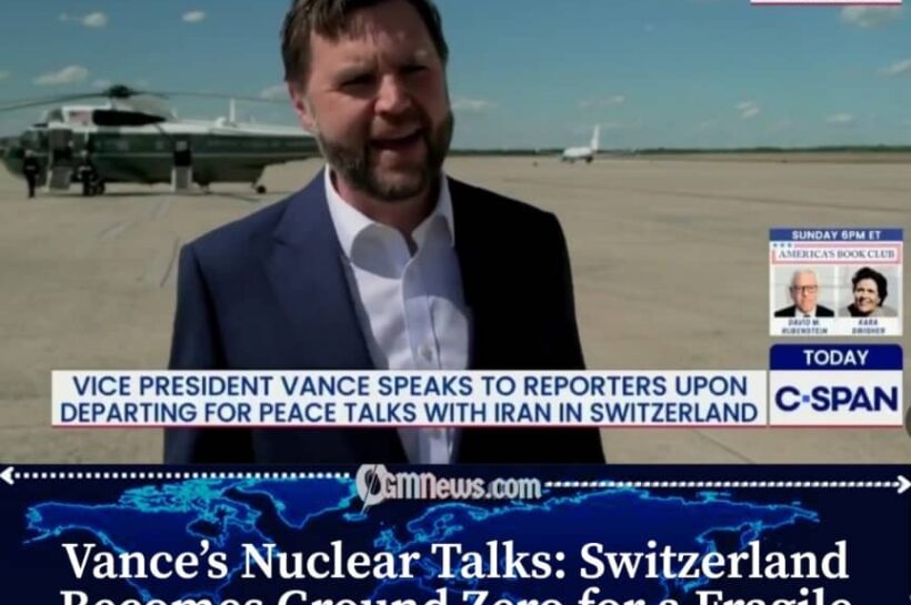 Vance Departs to Switzerland as Nuclear Talks Enter Critical Stage