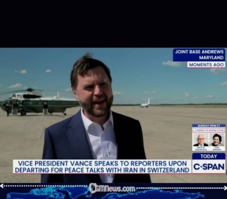 Vance Departs to Switzerland as Nuclear Talks Enter Critical Stage