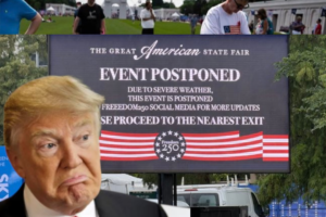 SEVERE WEATHER OR SEVERE CROWD SHORTAGE? PRESI