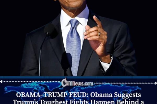 Obama Claims Trump Changes Tone When Cameras and Posts Disappear