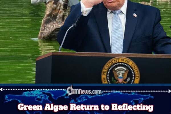 Reflecting Pool Revolt: Algae Returns Days After Trump’s $14 Million Fix, Leaving Critics and Nature Equally Unimpressed