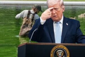 Reflecting Pool Revolt: Algae Returns Days After Trump’s $14 Million Fix, Leaving Critics and Nature Equally Unimpressed