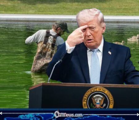 Reflecting Pool Revolt: Algae Returns Days After Trump’s $14 Million Fix, Leaving Critics and Nature Equally Unimpressed
