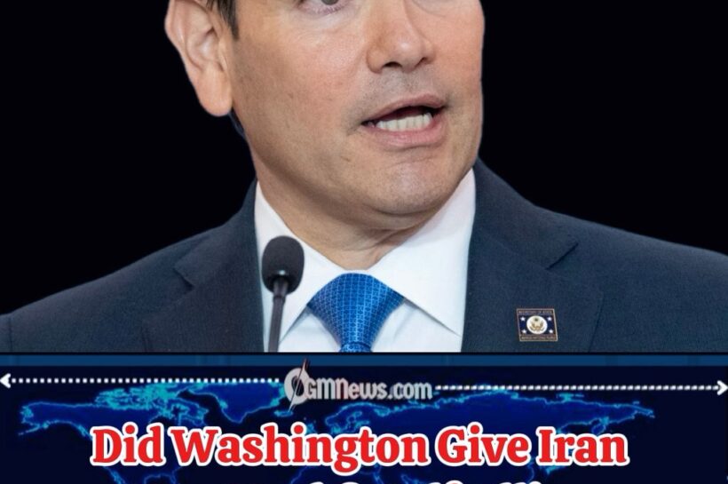 Iran Peace Deal Under Fire as Rubio Battles Gulf Fears Over Trump’s High-Stakes Diplomatic Gamble
