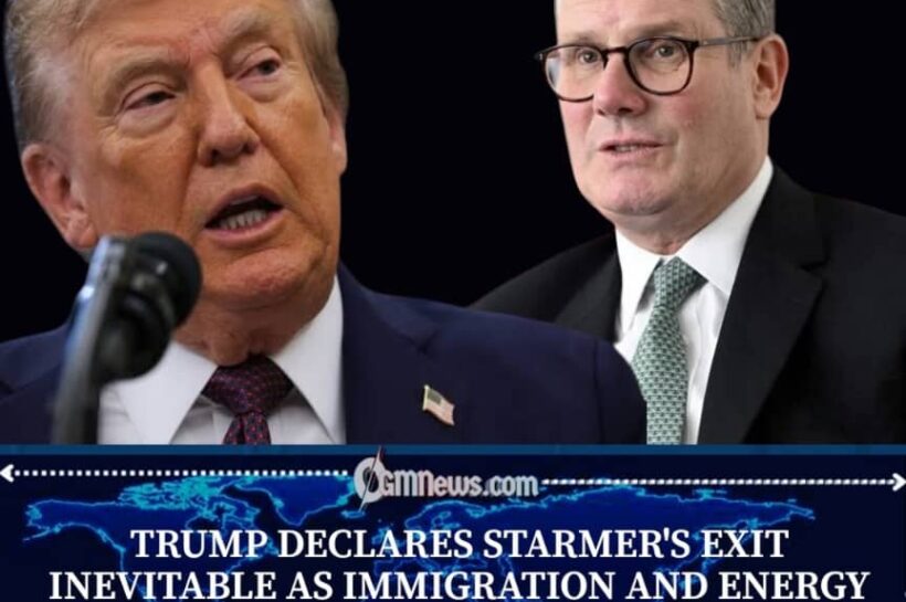 President Trump Declares Starmer's Political Time Is Up Over Immigration Failures