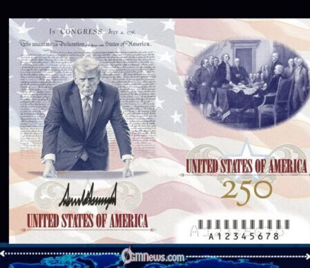 TRUMP PASSPORT TURNS AMERICA’S 250TH BIRTHDAY INTO A BATTLE OVER PATRIOTISM AND PERSONAL BRANDING