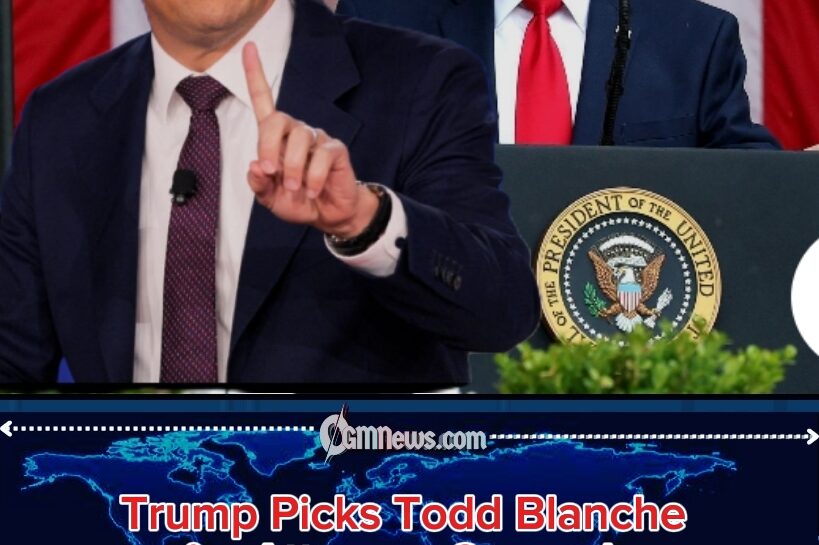 Todd Blanche: Trump’s Controversial Choice for Attorney General Sparks Immediate Debate