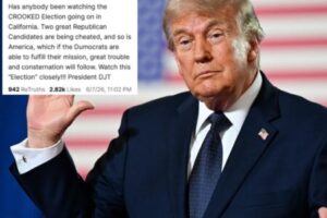 Trump’s ‘Rigged Election’ Claims Return: California Vote Count Ignites New Clash Over Trust, Evidence and Political Theater