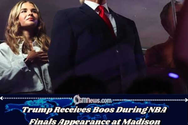 Trump Salutes, Crowd Reviews Performance with Instant Boos