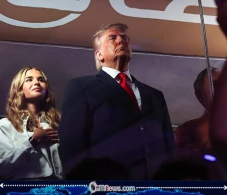Trump Salutes, Crowd Reviews Performance with Instant Boos