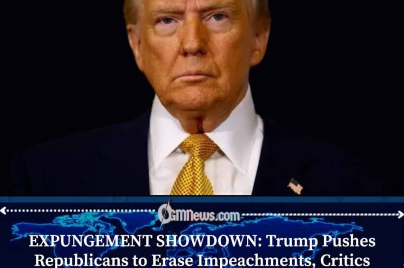 Trump Urges Republicans to Remove Record of His Two Impeachments