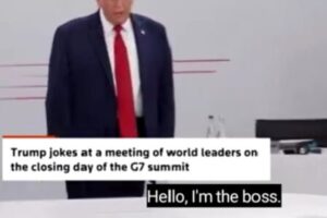 Donald Trump’s “I’m the Boss” Remark Sparks Debate Over Global Leadership