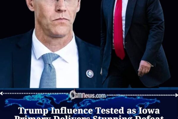 Trump Influence Faces Rare Test as Iowa Voters Reject His Preferred Candidate
