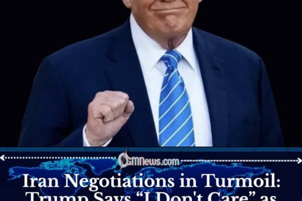 Trump Shrugs Off Fears as Iran Negotiations Face Collapse