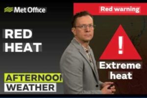 UK HEATWAVE PUSHES BRITAIN TO THE EDGE AS MET OFFICE WARNING SIGNALS LIFE-THREATENING CONDITION