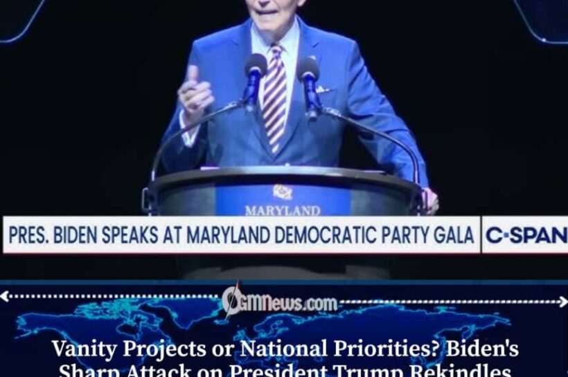 Vanity Projects Row Sparks Fresh Political Clash Between Biden and Trump