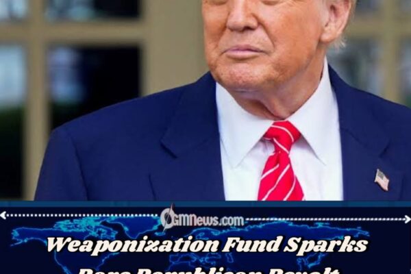 Weaponization Fund Put on Hold After Republican Pushback