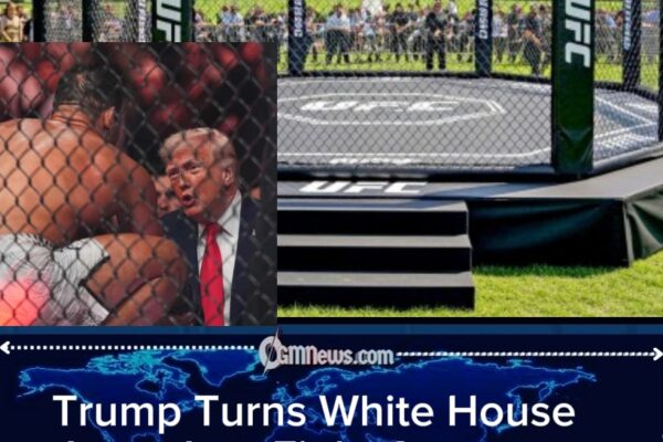 White House Cage Fight Ignites Political Firestorm as Trump Turns Presidential Grounds Into UFC Arena
