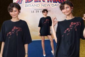 Zendaya Sparks Fashion Frenzy as $35 Spider-Man Outfit Steals the Spotlight in Paris