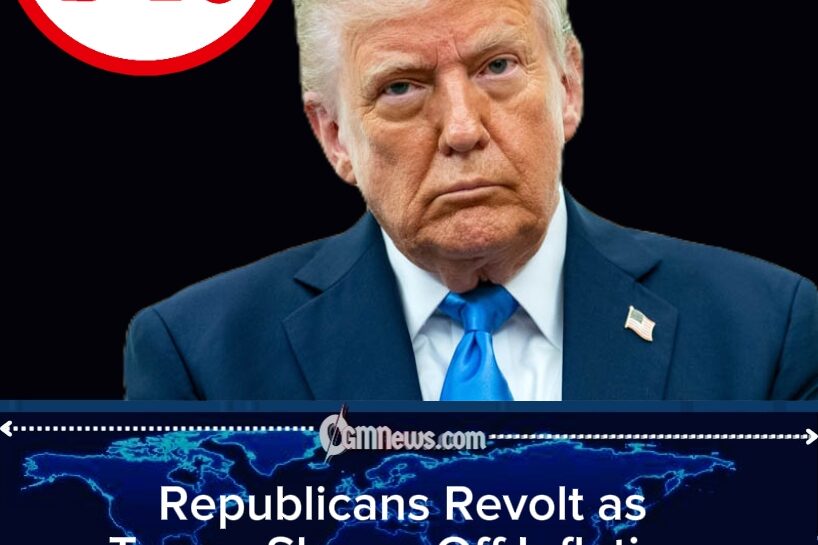 Republicans Revolt as Trump’s Economy Troubles Fuel Midterm Panic While White House Chases Different Priorities
