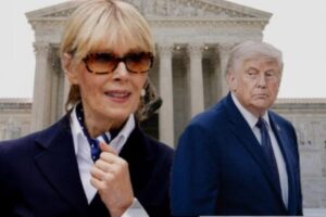 E. JEAN CARROLL PUSHES FOR IMMEDIATE $5M RELEASE FROM PRESIDENT DONALD TRUMP” AS SUPREME COURT RULING TRIGGERS LEGAL SCRAMBLE