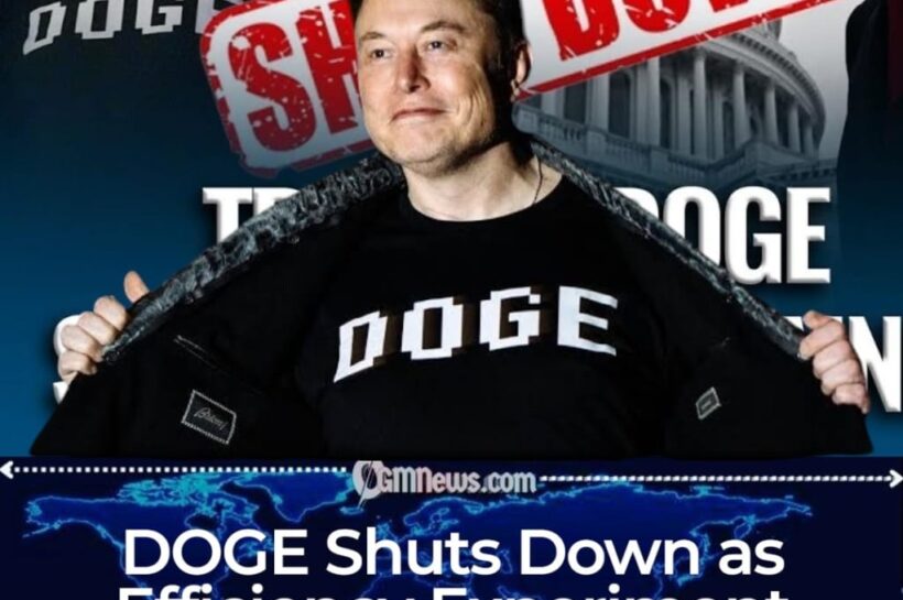 DOGE Officially Ends After Months of Government Reform Efforts