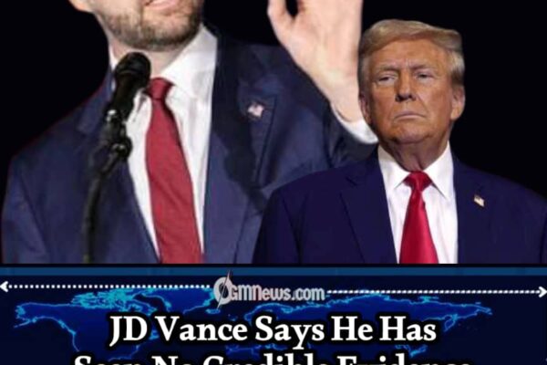 EPSTEIN FILES: JD VANCE SAYS HE HAS SEEN NO CREDIBLE EVIDENCE LINKING TRUMP TO WRONGDOING WITH MINORS