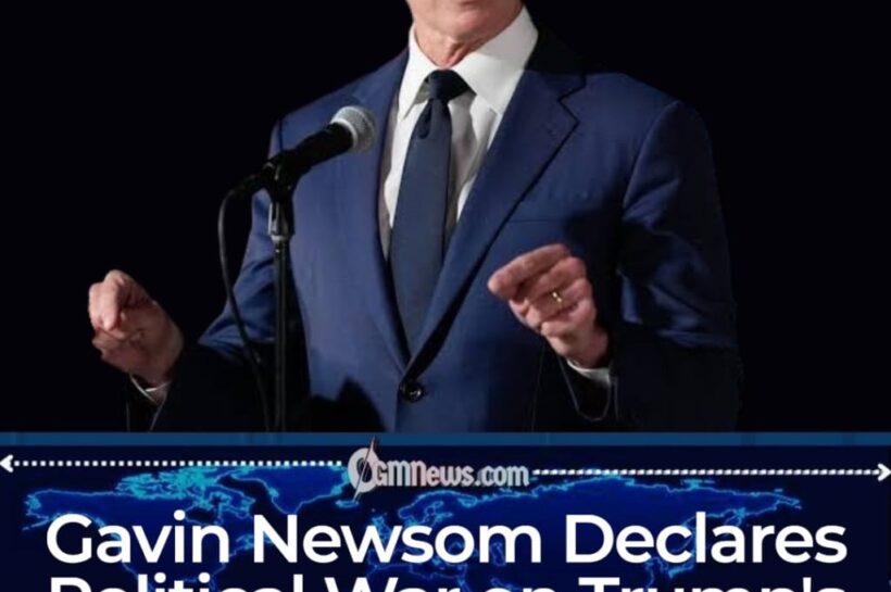 Gavin Newsom Campaigns in Nevada to Challenge Trump's Midterm Push