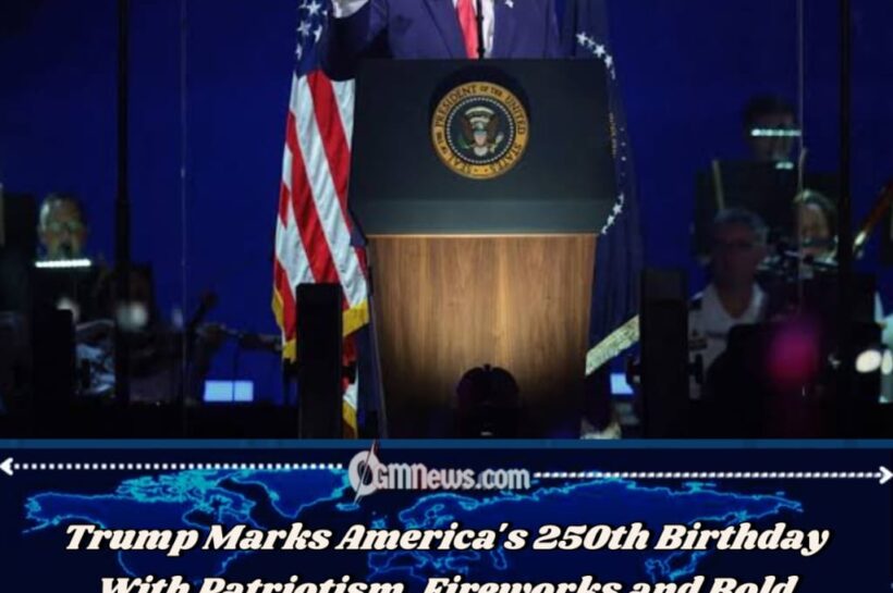 Golden Age: Trump Celebrates America's 250th Anniversary With Optimistic Speech