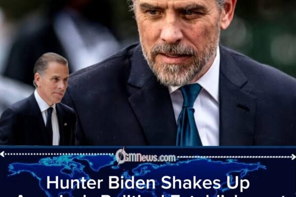 Hunter Biden Sparks Debate With Surprise Presidential Endorsement