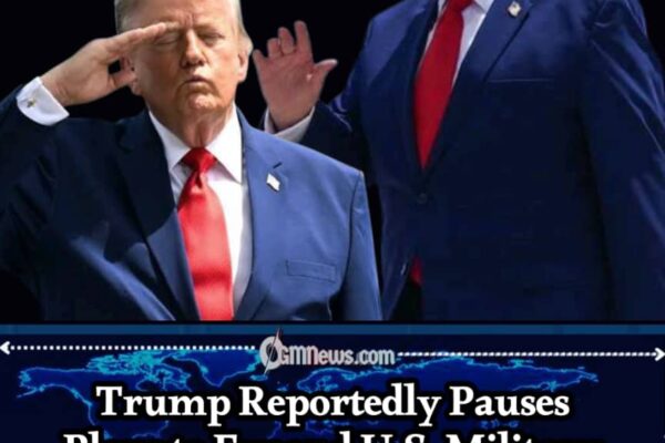 IRAN CAMPAIGN: REPORT SAYS TRUMP PAUSES PLANS TO EXPAND MILITARY ACTION AMID FEARS OF A WIDER MIDDLE EAST WAR