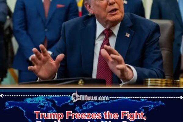 Trump Hits the Diplomatic Brake as Iran Tensions Enter ‘Pause Button’ Season