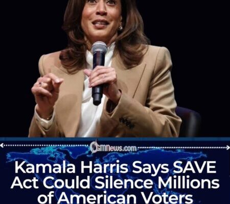 Kamala Harris Challenges Republican-Backed SAVE Act Over Voting Access