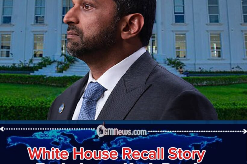 FBI Director Kash Patel Fires Back After Explosive Recall Allegation