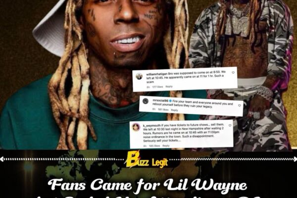 Lil Wayne’s Concert Delay Sparks Fresh Outrage as Fans Ask Whether Waiting Has Become Part of the Ticket Price