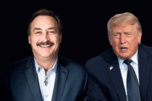 Trump Hands Mike Lindell a Political Pillow, Hopes Minnesota Dreams Big Again