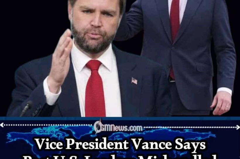 MIDDLE EAST: JD VANCE SAYS PAST U.S. PRESIDENTS LEFT AMERICANS WEARY OF FOREIGN CONFLICTS
