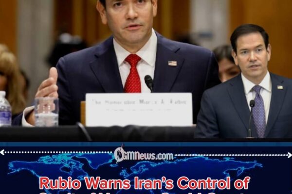 Marco Rubio Sounds Alarm Over Iran’s Strait of Hormuz Influence as Washington Warns of a Global Shipping Storm