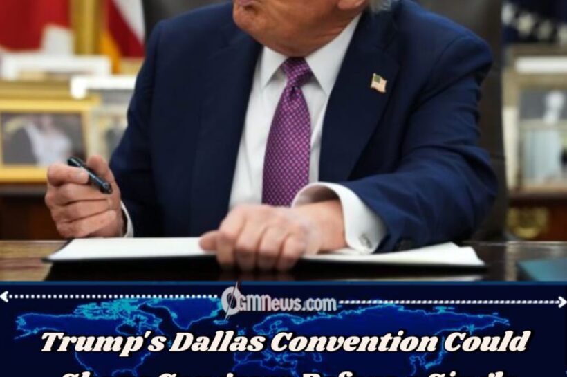 Midterm Convention Becomes Trump Political Gamble Yet as Republicans Rewrite Campaign History