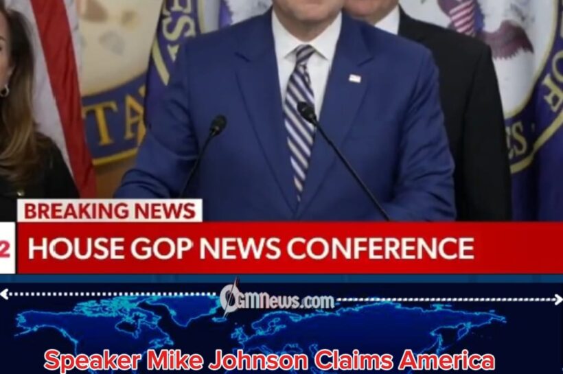 Speaker Mike Johnson Declares America Faces “Common Sense Versus Communism” Choice
