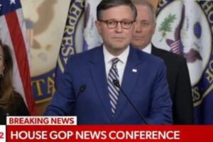 Speaker Mike Johnson Declares America Faces “Common Sense Versus Communism” Choice