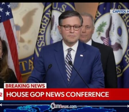 Speaker Mike Johnson Declares America Faces “Common Sense Versus Communism” Choice