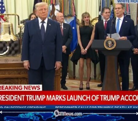 Oval Office Rings Wall Street Opening Bell in Historic First Under Trump